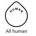 Human generated icon